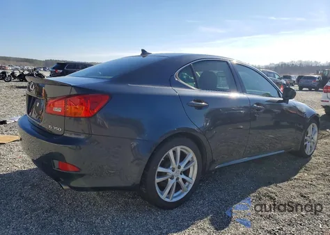 2007 Lexus Is 350 from USA, damaged, VIN JTHBE262872010612